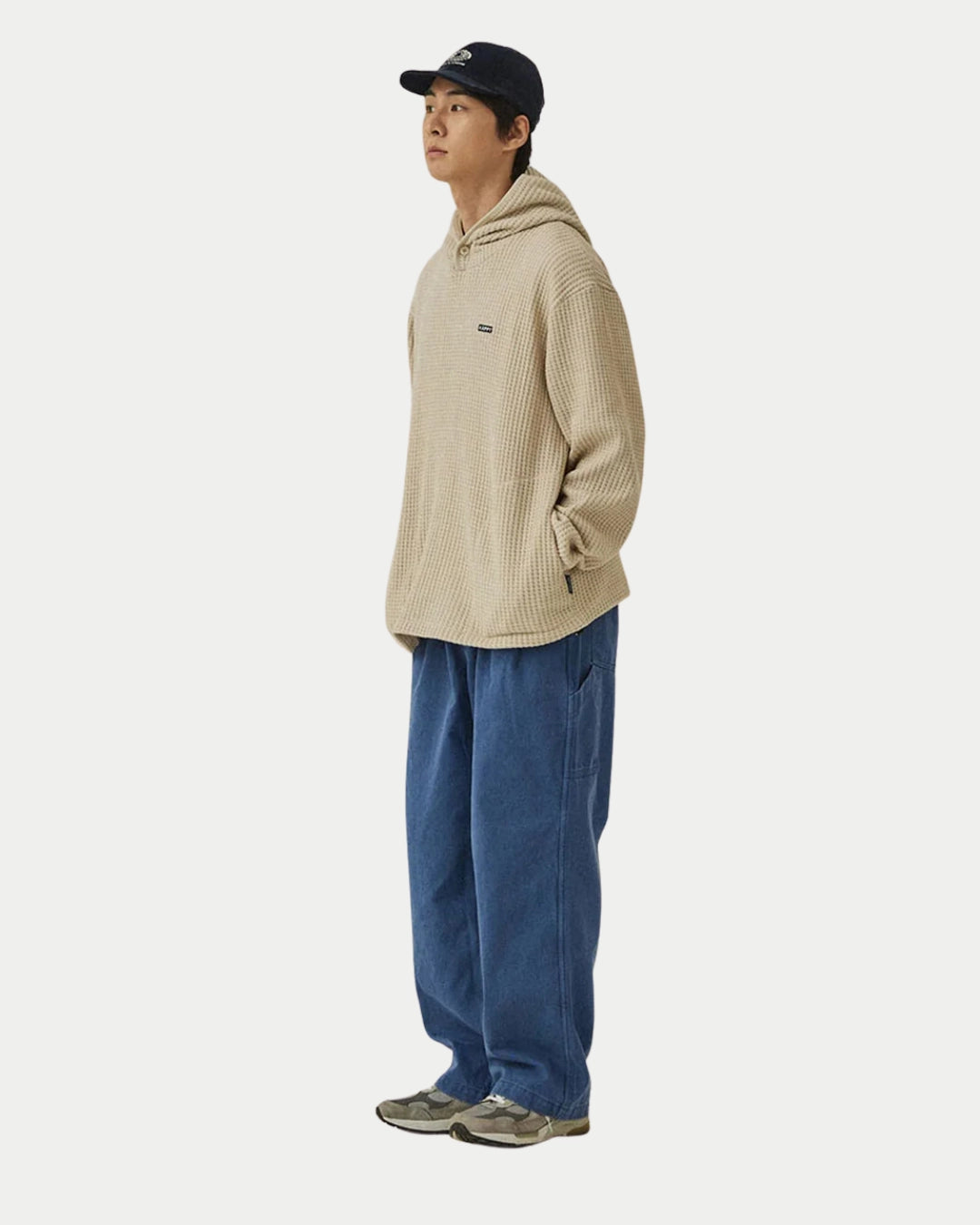 Two Tuck Wide Kation Pants Blue