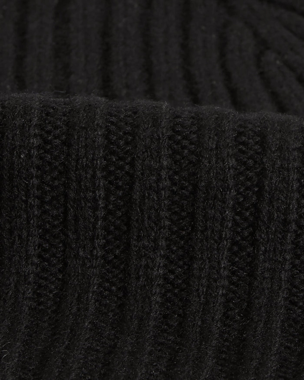 Wax London Brook Beanie Black — Gebreid | Stuen Store Tilburg