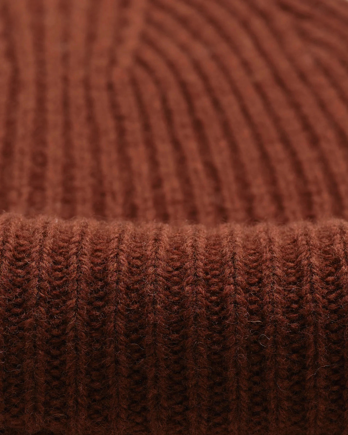 Wax London Brook Beanie Brown — Gebreid | Stuen Store Tilburg