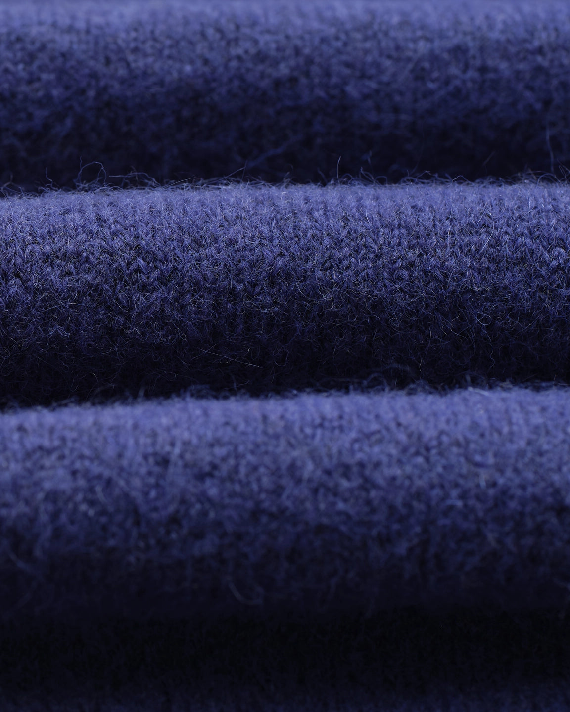 Wax London Carter Open Collar Polo Fluffy Blue — Relaxte pasvorm, wol | Stuen Store Tilburg