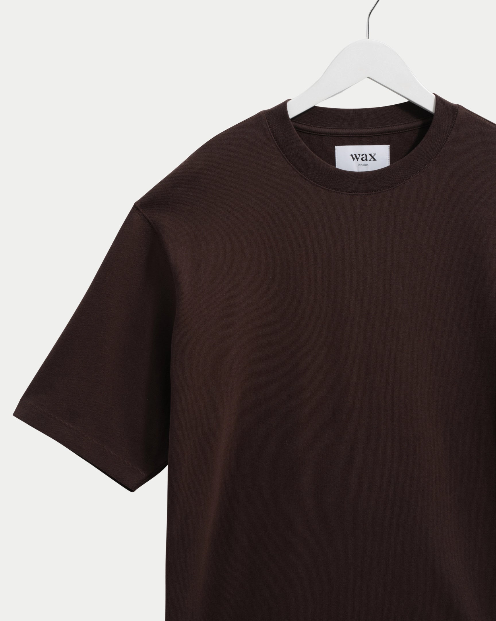 Milton Tee Emorised Cotton Dark Brown