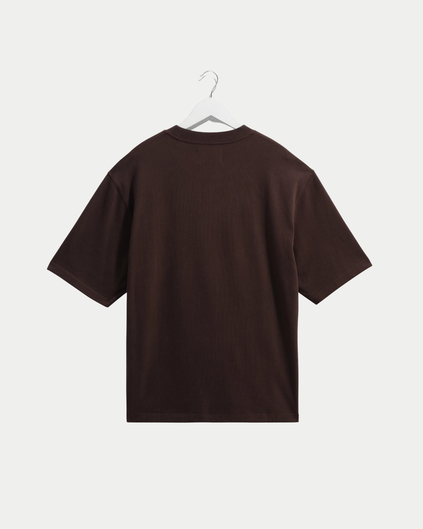 Milton Tee Emorised Cotton Dark Brown
