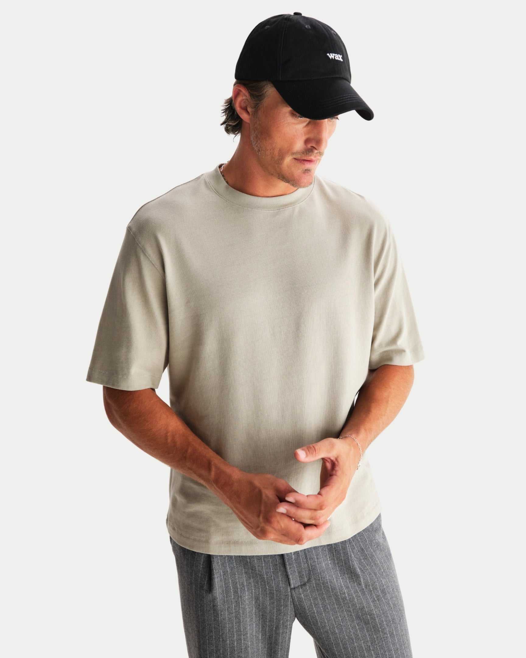 Milton Tee Emorised Cotton Light Sage