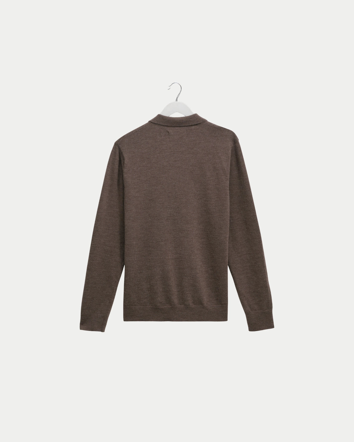 Wax London Oban Worsted Wool Brown Marl — Regular fit, wol | Stuen Store Tilburg
