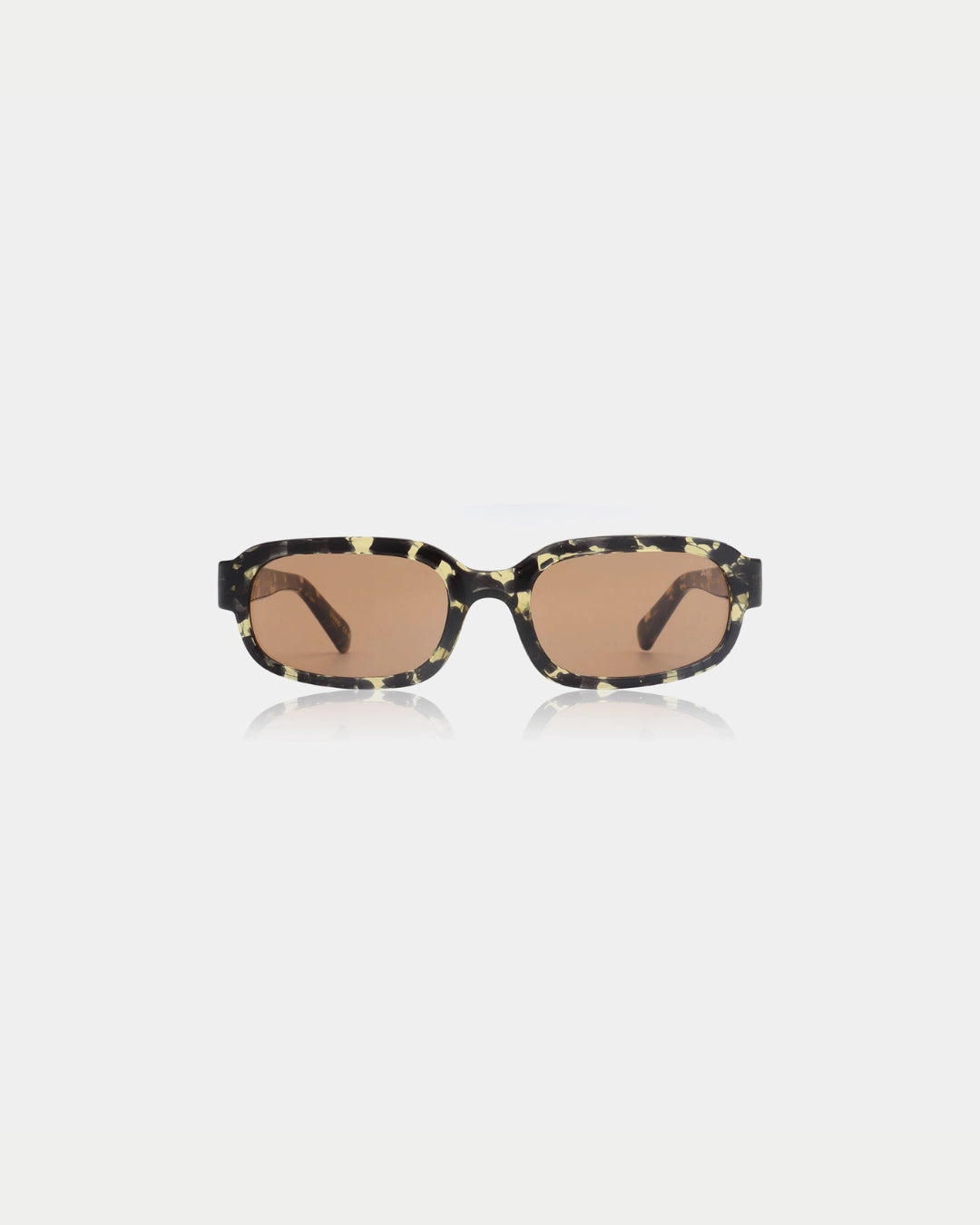 A. Kjærbede Will Black Yellow Tortoise, Zwarte zonnebril | Stuen Store Tilburg