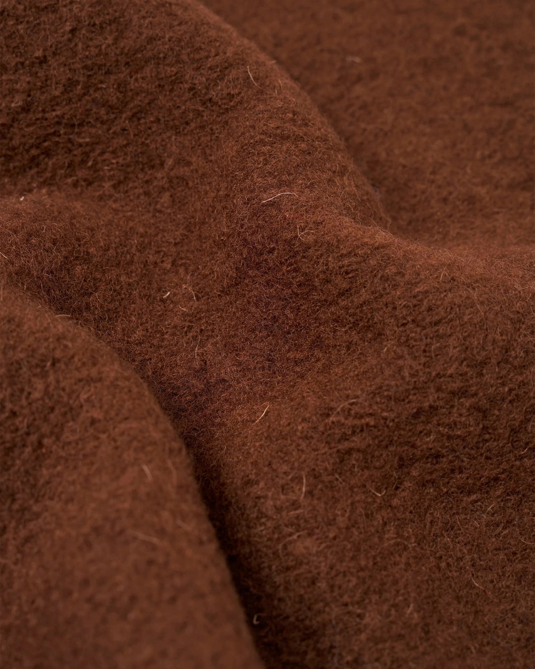 Universal Works Wool Fleece Uniform Jacket Cacao, Bruine jas | Stuen Store Tilburg