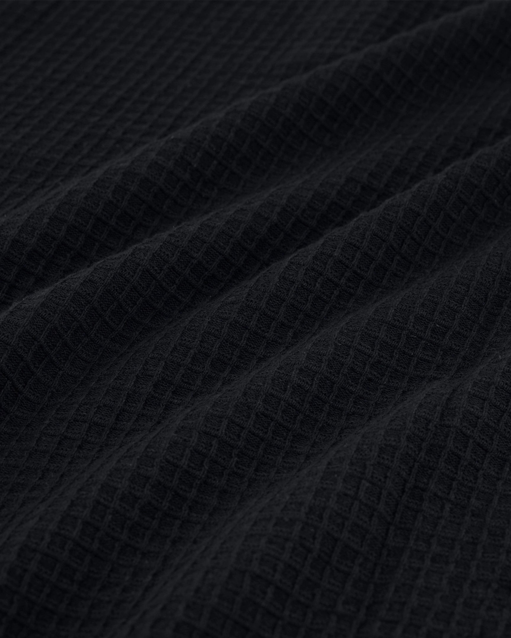 Yohei Structure Knitted Polo Sky Captain