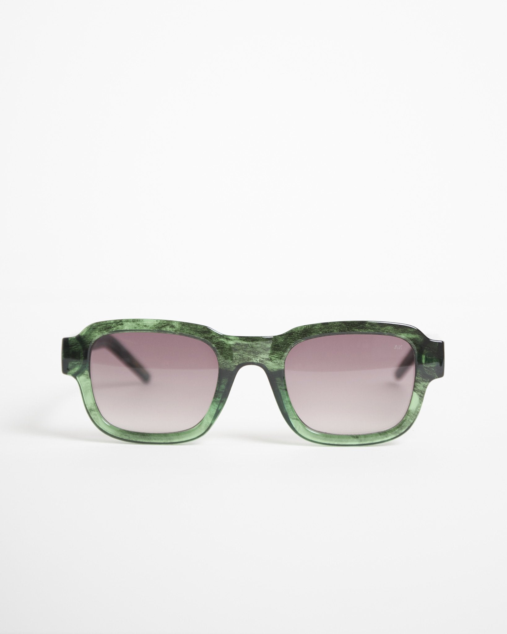 A. Kjærbede Halo Green Marble Transparent