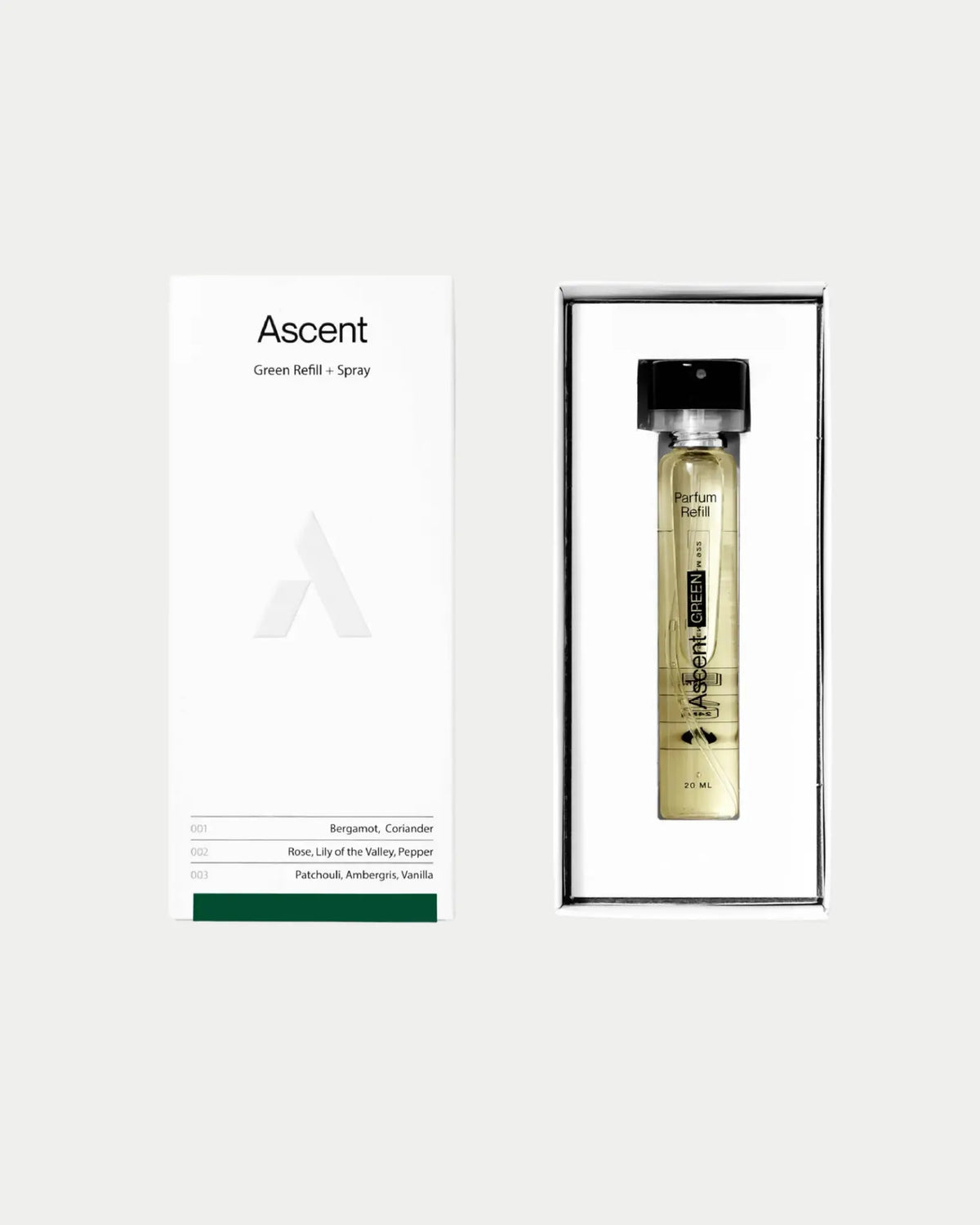 Ascent Parfum Refill Green — navulling van Ascent Green is los of | Stuen Store Tilburg