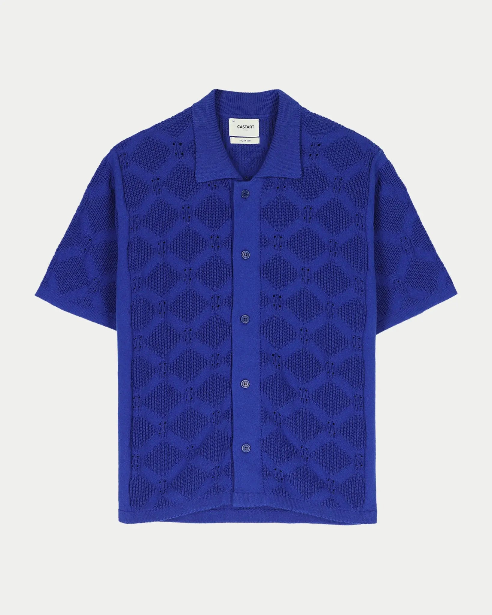 Castart Airi Knitwear Shirt Cobalt