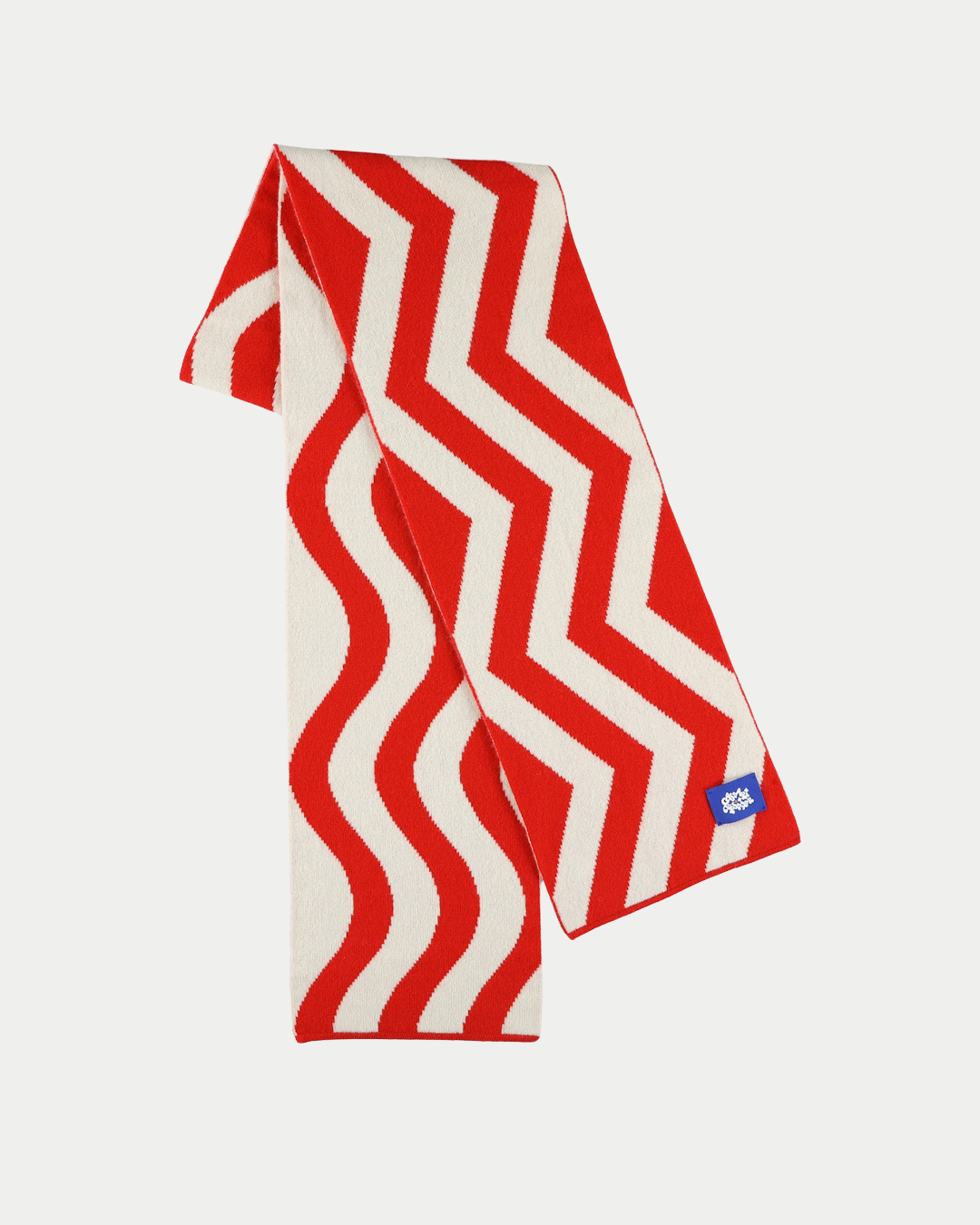 Castart Red Hill Scarf Red — Wol | Stuen Store Tilburg