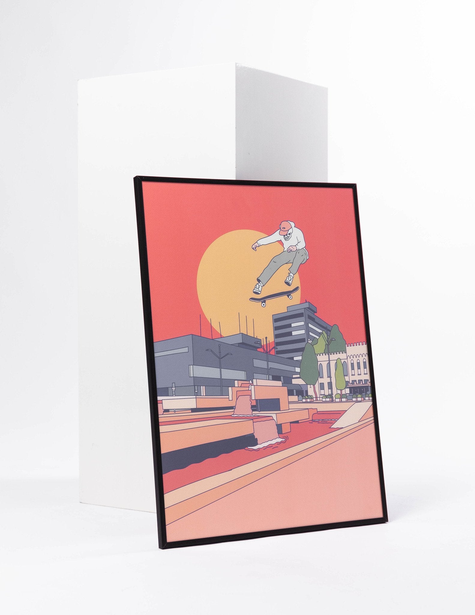 Stuen Town hall Print