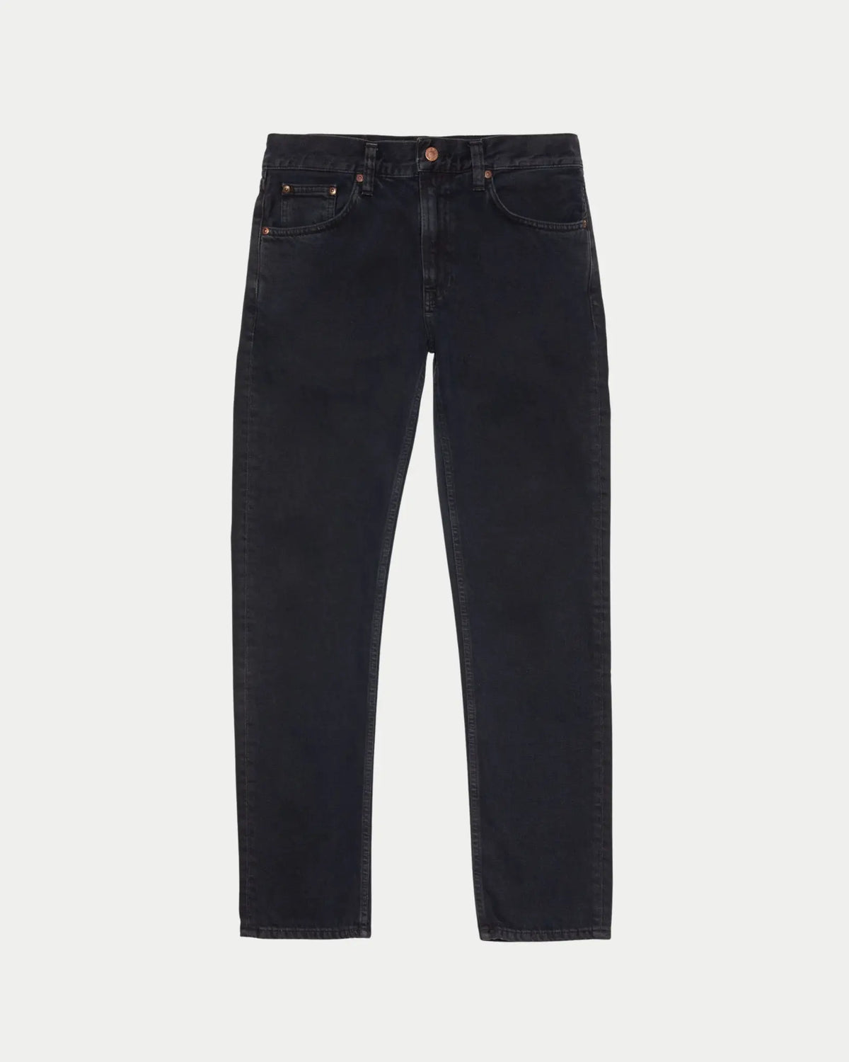 Nudie Jeans Gritty Jackson Black Forest — Slim straight fit, 100% biologisch katoen Jeans | Stuen Store Tilburg