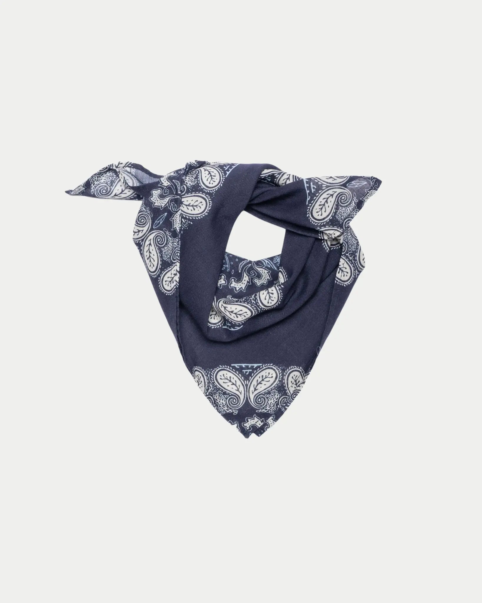 Nudie Jeans Ingrid Bandana Paisley Navy