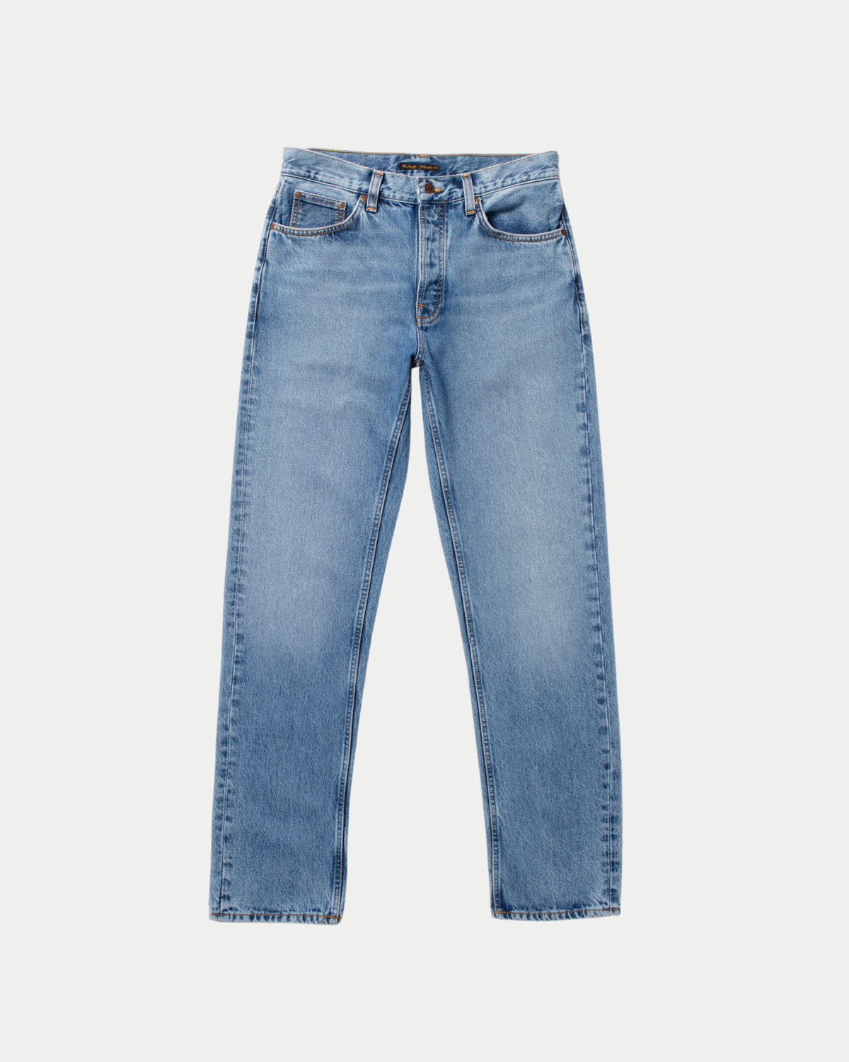 Nudie Jeans Rad Rufus Indigo Blues — High-waist regular fit, organisch katoen Jeans | Stuen Store Tilburg