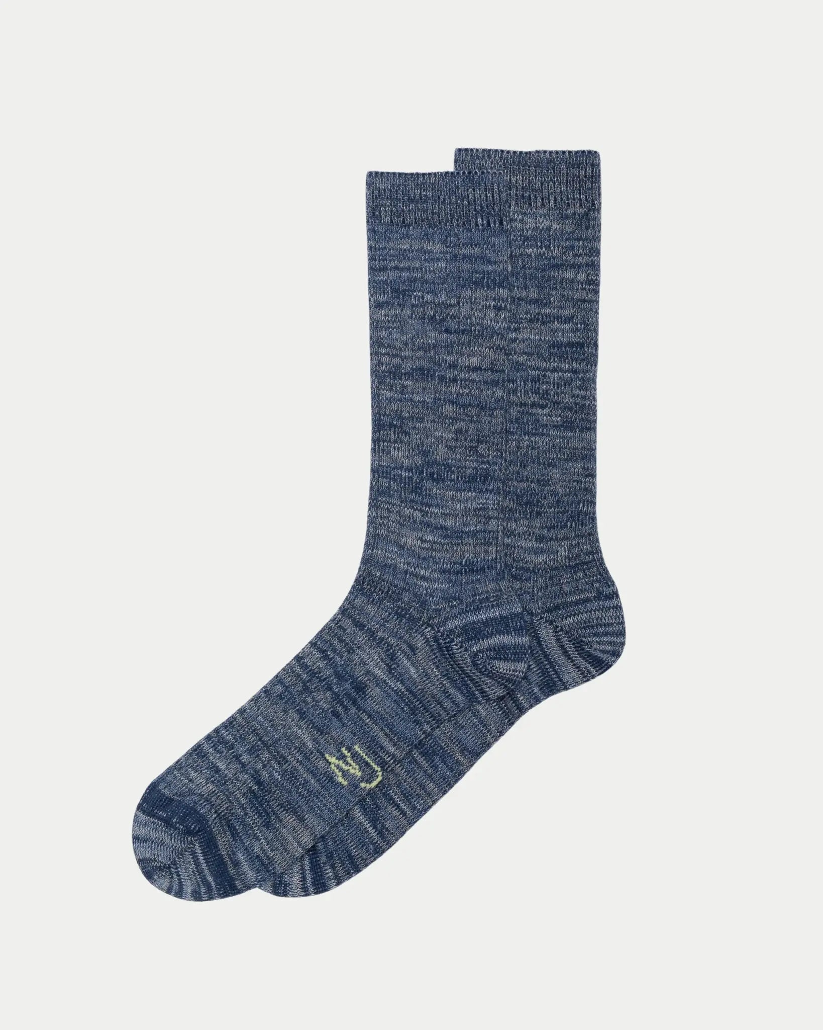 Nudie Jeans Rasmusson Mens Rib Sock Blue