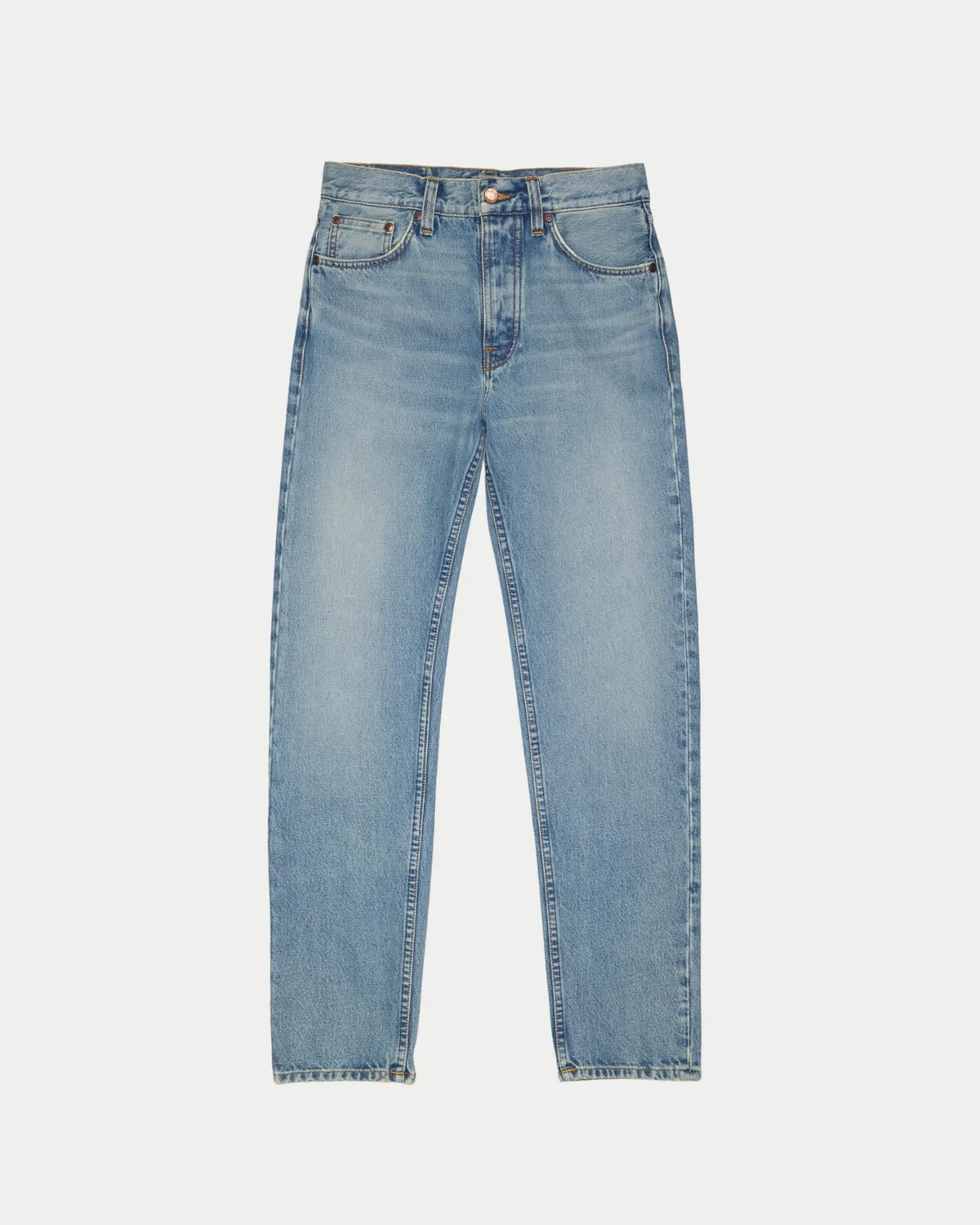 Nudie Jeans Steady Eddie II Long Lost — Regular fit, 100% organisch katoen Jeans | Stuen Store Tilburg