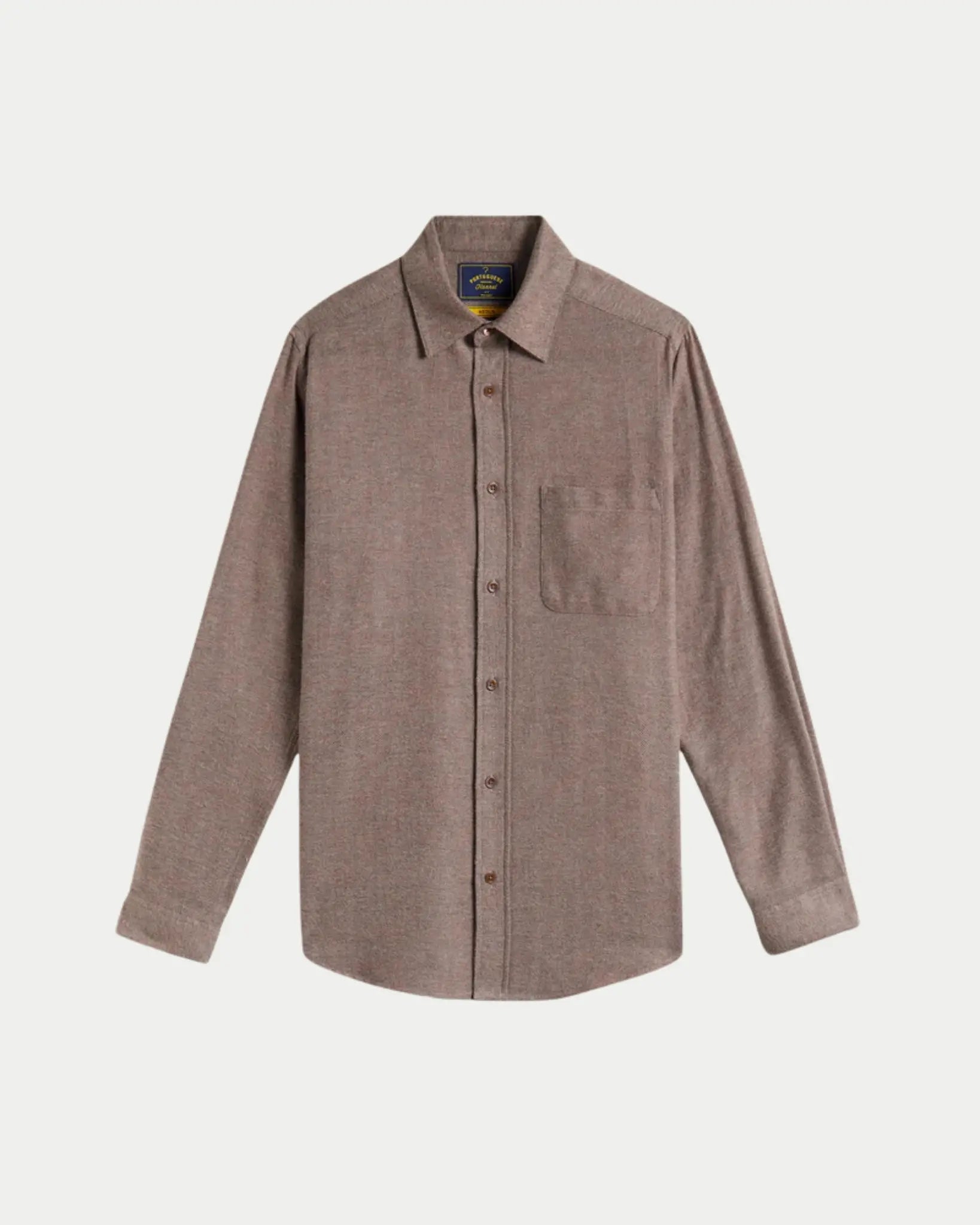 Portuguese Flannel Espiga Brown