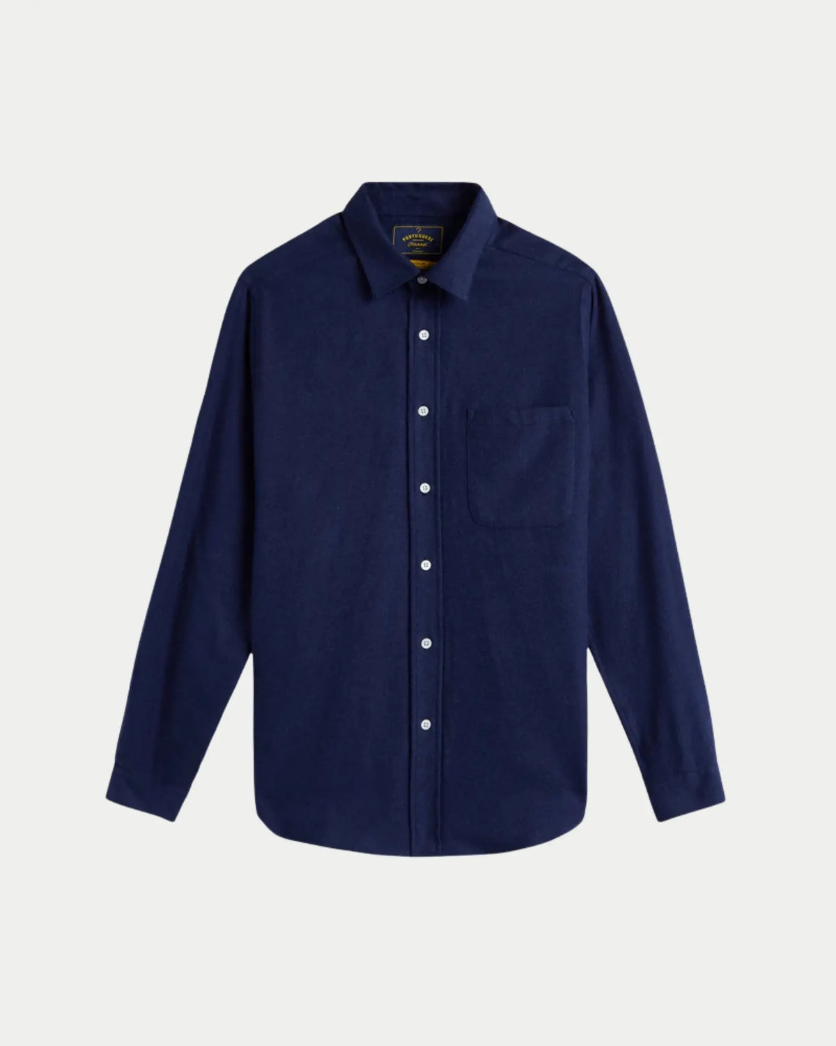 Portuguese Flannel Teca 2.0 Blue — heerlijke flanellen shirts worden al 4 generaties Overhemd | Stuen Store Tilburg
