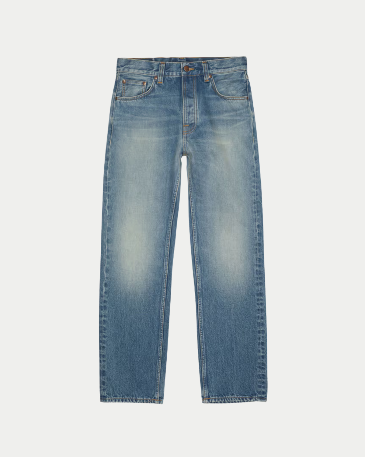 Nudie Jeans Rad Rufus Sunset Shadow — Regular straight fit, 100% biologisch katoen Jeans | Stuen Store Tilburg