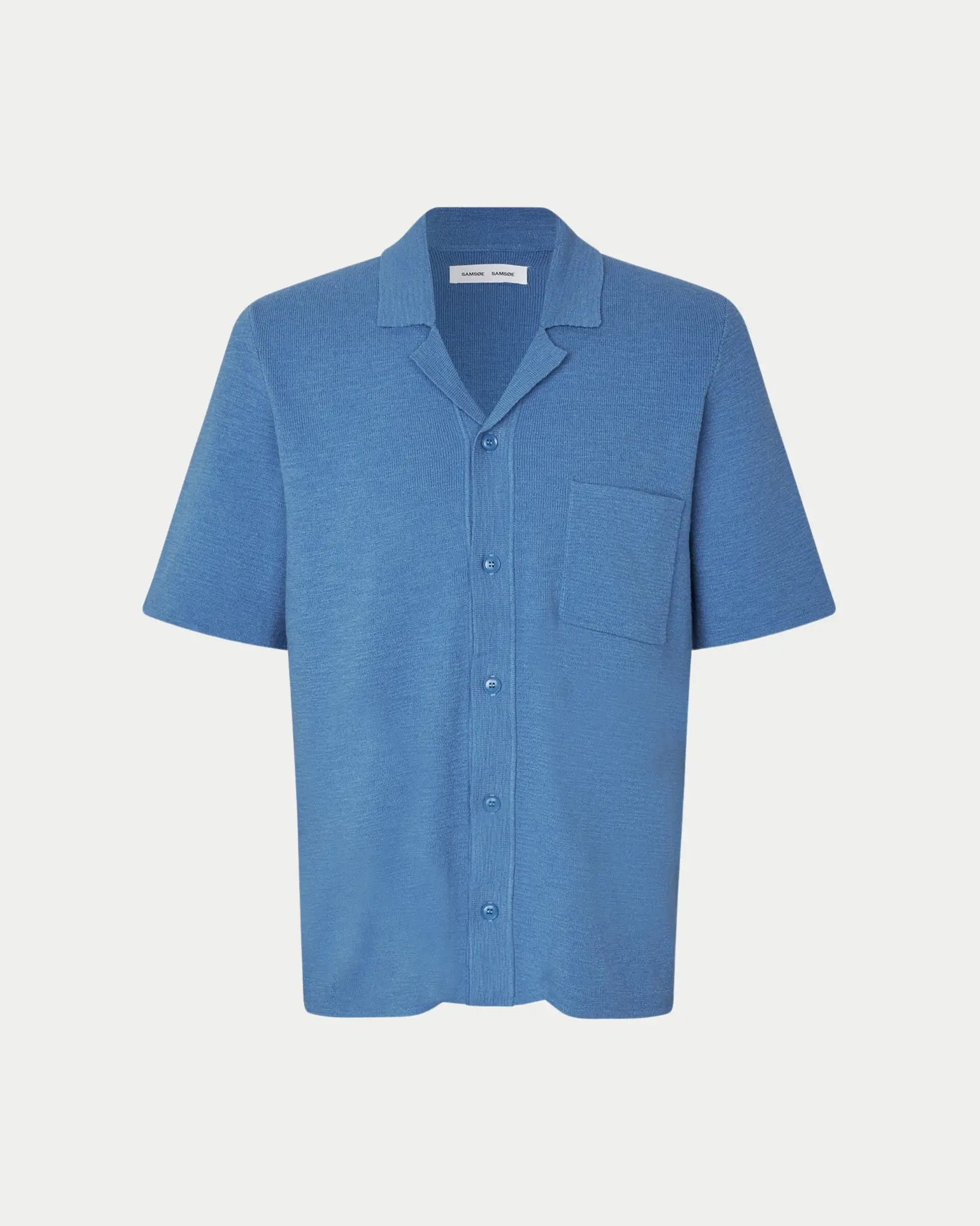 Samsøe Samsøe Salarry Shirt Blue Jasper