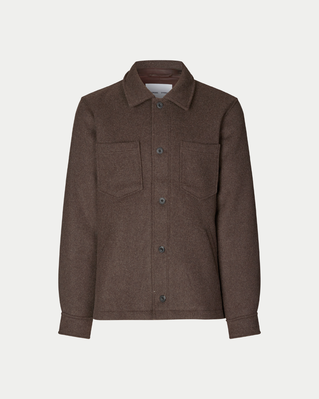 Samsøe Samsøe Pally Shirt Jacket Chocolate Torte