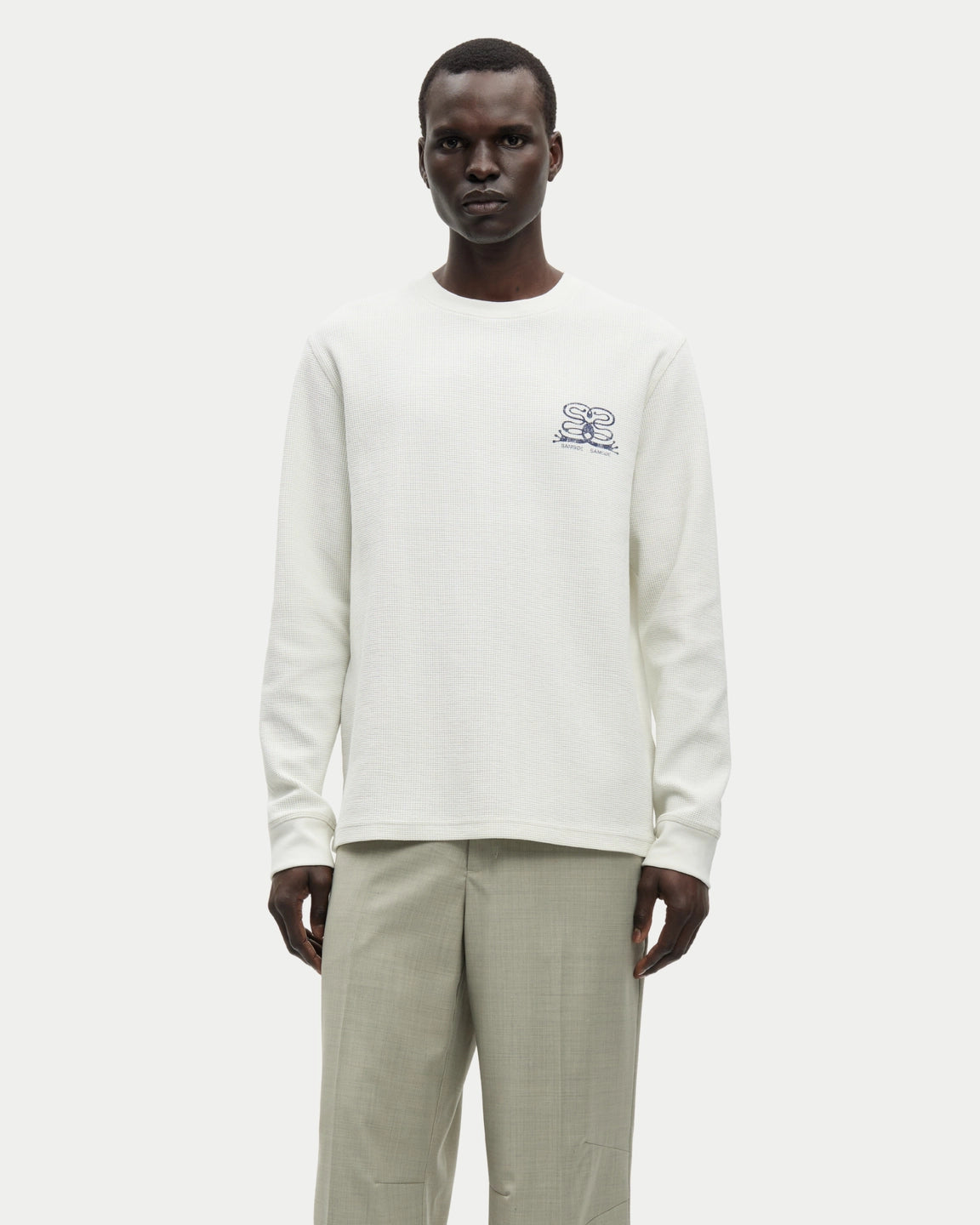 Samsøe Samsøe Safellow LS T-shirt Clear Cream