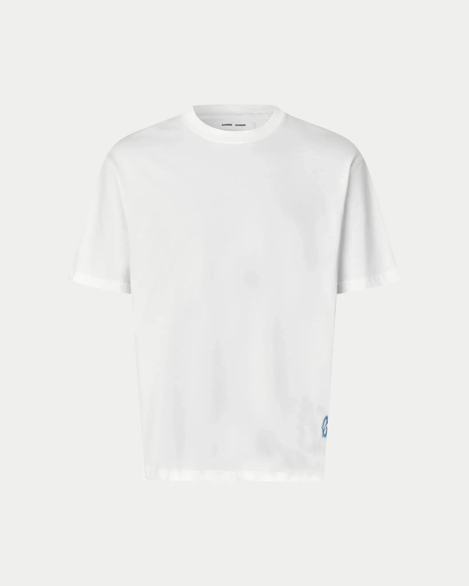 Samsøe Samsøe Saswirl T-shirt Swirl Blue Jasper