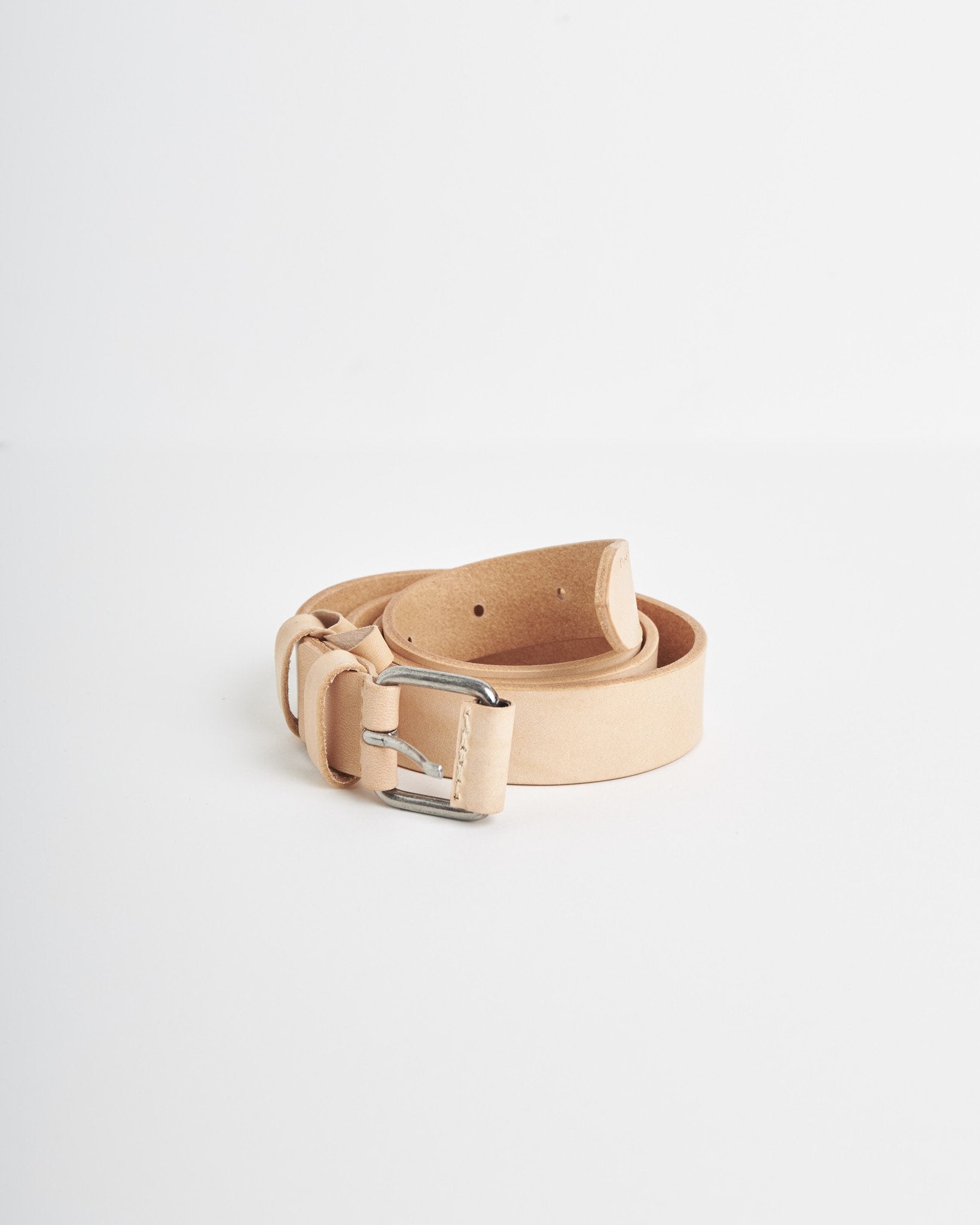 Nudie Jeans Dwayne Leather Belt Natural
