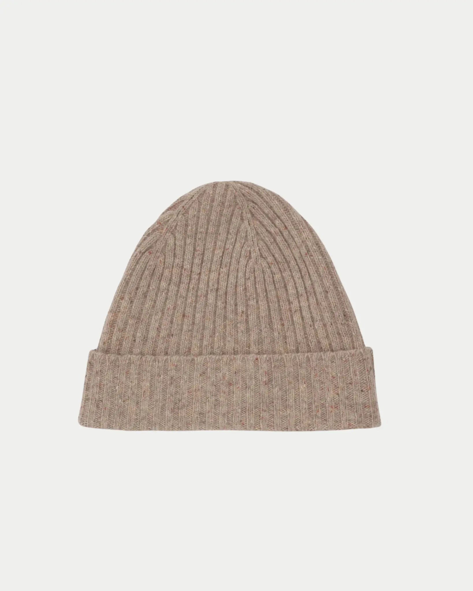 Wax London Brook Beanie Natural Donegal