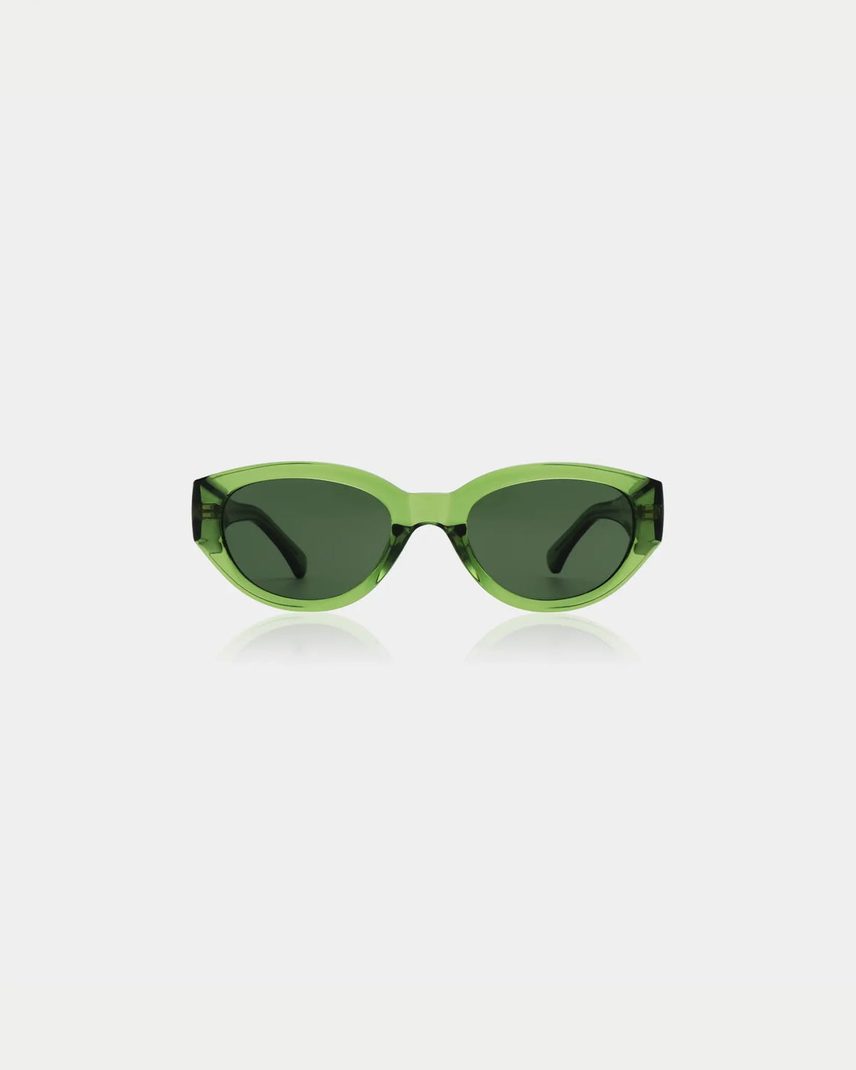 A. Kjærbede Winnie Light Olive Transpar — zonnebril is voor mensen die hun persoonlijke stijl Zonnebril | Stuen Store Tilburg